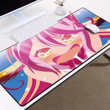 

Mairuige Large Size for 30x80cm MousePad Game of Life Desk Mat Rubber Anime Girls No Game No Life Gaming MousePad Table Mousemat