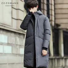 z plus size 3XL High-quality Men down jacket Winter Thick Warm Coat of the Parka with Fur Collar Fashion Jackets Classic Parkas