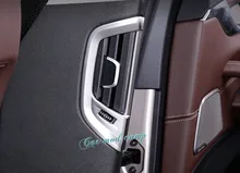 Для BMW 5 серии G30 2017 2018 ABS Матовый интерьера заднего ряда боковой Air Vent Выход Обложка отделка 2 шт. автомобиля Стиль Аксессуары!