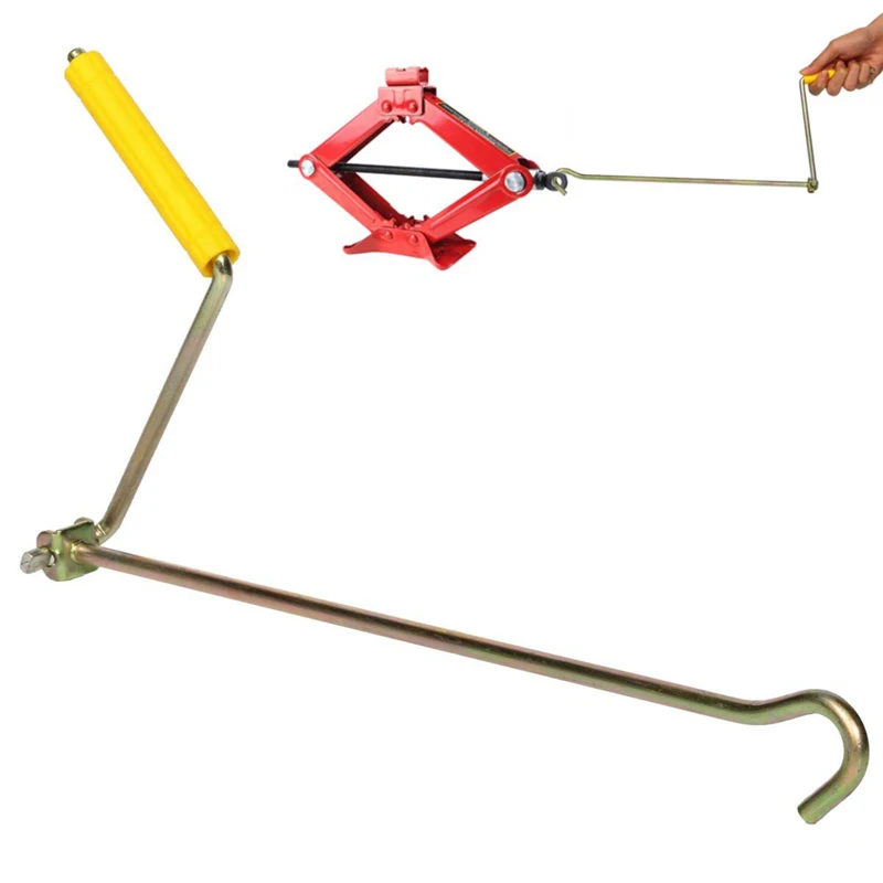 

Metal Car Truck Jack Lug Handle Wrench Handle Crank Scissor Auto Repair Tool Hot 10166