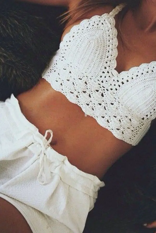 Лидер продаж новинка Женский трикотажный летний бюстгальтер блузка|women bralette|neck