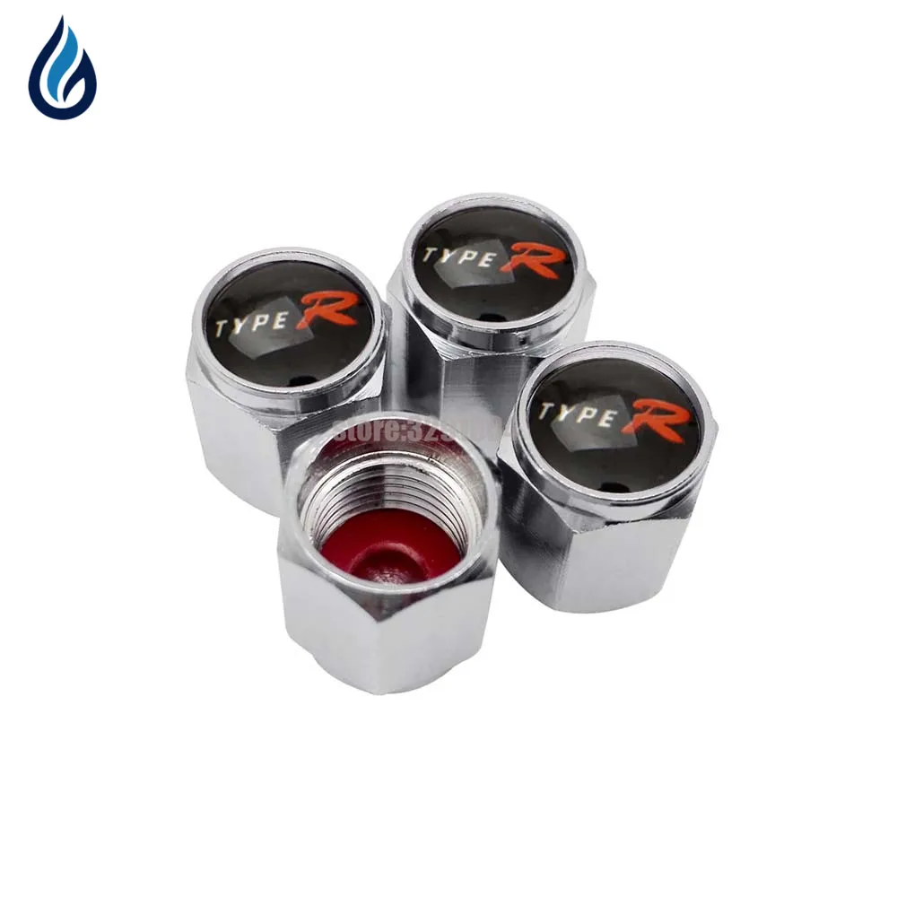 Car Styling Wheel Tire Valve Caps For Honda TYPE R Accord Civic CRV Fit