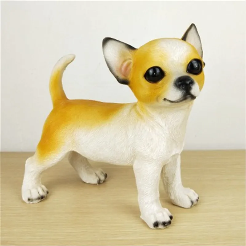 

Cute Puppy Statue Simulation Animals Cat & Dog Shiba Inu/Bulldog/Chihuahua Creative Home Decor Action Figure Toy Gift E22