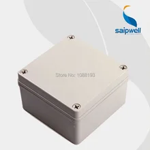 125*125*75 мм 4,9"* 4,92"* 2,9" IP66 ABS Водонепроницаемый квадратный кабельного телевидения DS-AG-1212-S