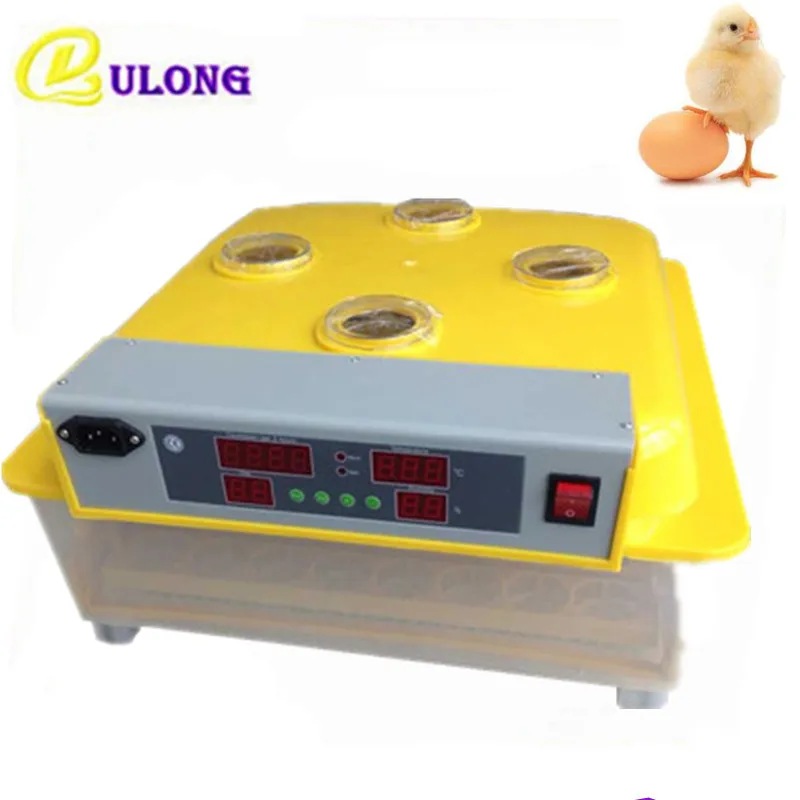 

Large capacity egg incubator commercial chicken brooder family use digital clear auto hatcher equipment