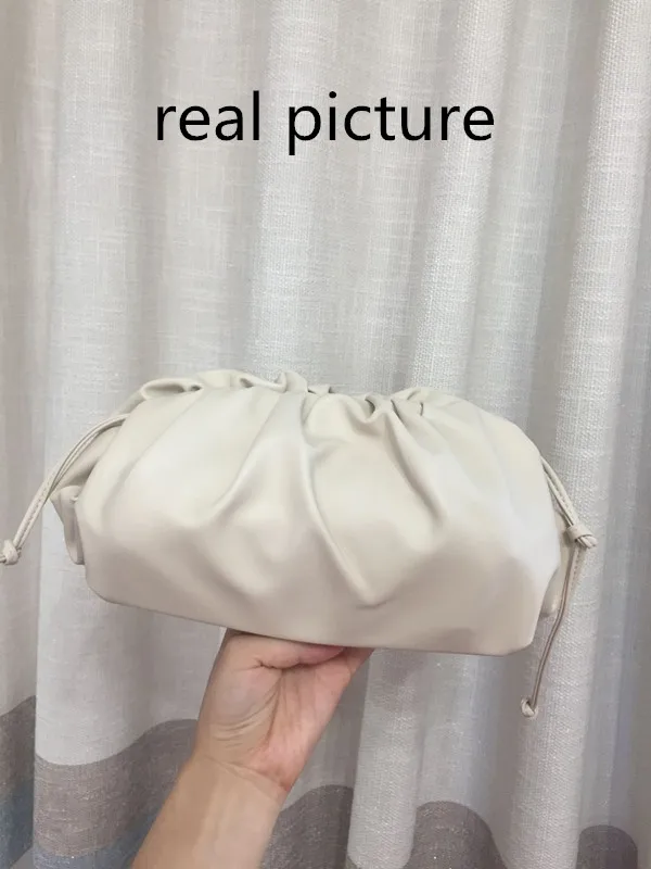 Новая женская сумка с пельменями, простая однотонная модная трендовая сумка через плечо, сумка-мессенджер, сумочка