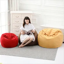 Removable Washable Lazy Bean Bag Computer Chair Living Room Furniture Leisure Beanbag Seat Room Furniture Corner Sofa