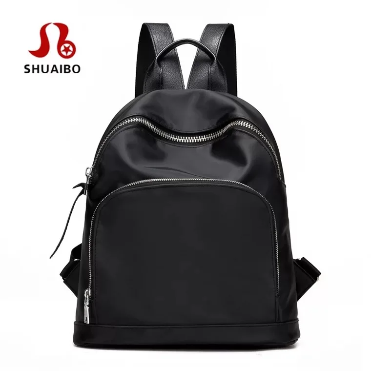 

Women Backpack Waterproof nylon School Bags Students Backpack Women Travel Bags Shoulder Bag for Teenager Girls