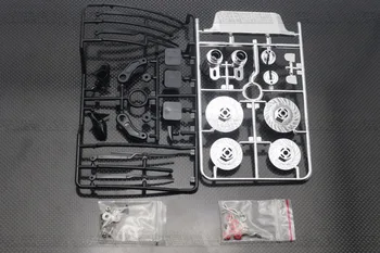 

1/10 RC Car Parts Racing On Road Drift Model Car 025073 Exhaust Pipe Set Dummy Brake Disc Accessories For Speed Control C