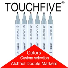 1 шт. пользовательский выбор рисунок маркер для белой доски анимации набор маркеров для эскизов для художник манга cohol основе маркер щетка для домашних животных