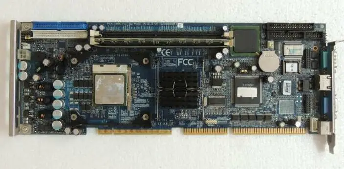 100% OK оригинальная IPC плата PCA-6006VE Rev. B2 полноразмерная CPU карта ISA промышленная