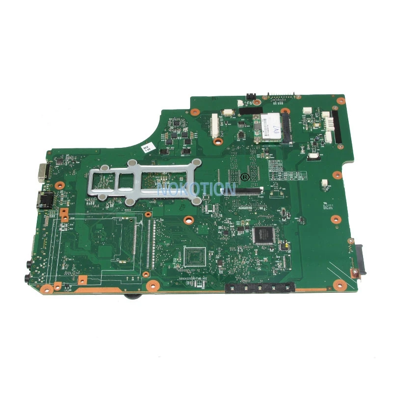 NOKOTION 6050A2250801-MB-A02 Ноутбук Motherbaord для Toshiba Satellite L505 L505D V000185210 DDR2 Процессор основная плата работает