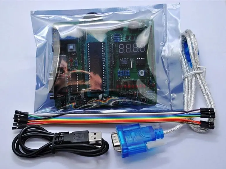 

Free shipping STC12C5A60S2 development board 51 Microcontroller learning board