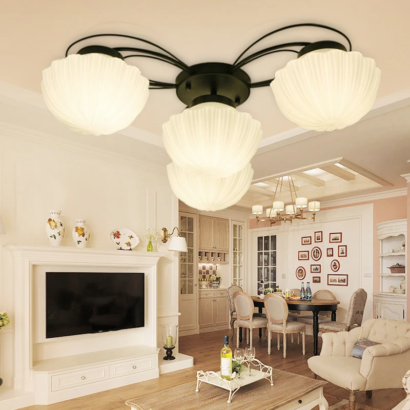 

Retro Industrial Loft Nordic Pipe Wrought Iron Ceiling Light 4 Heads Lamp for Home Decor Restaurant Dinning Cafe Bar Room