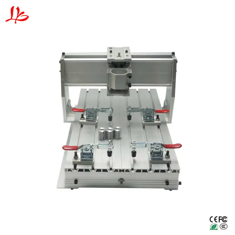 ЧПУ маршрутизатор мини алюминиевая рама 3040Z шариковый винт с 4 шт. зажимной зажим
