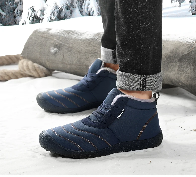 Valstone XL, размеры 39-48, зимние мужские ботинки, Теплые ботильоны, зимние кроссовки с плюшевой подкладкой, зимняя обувь, удобная противоскользящая