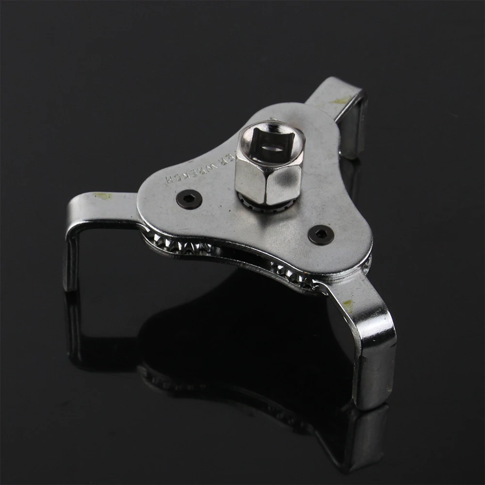 3 Pronged & 2 Way Oil Filter Wrench 1/2" 63 110mmin Wrench from Tools