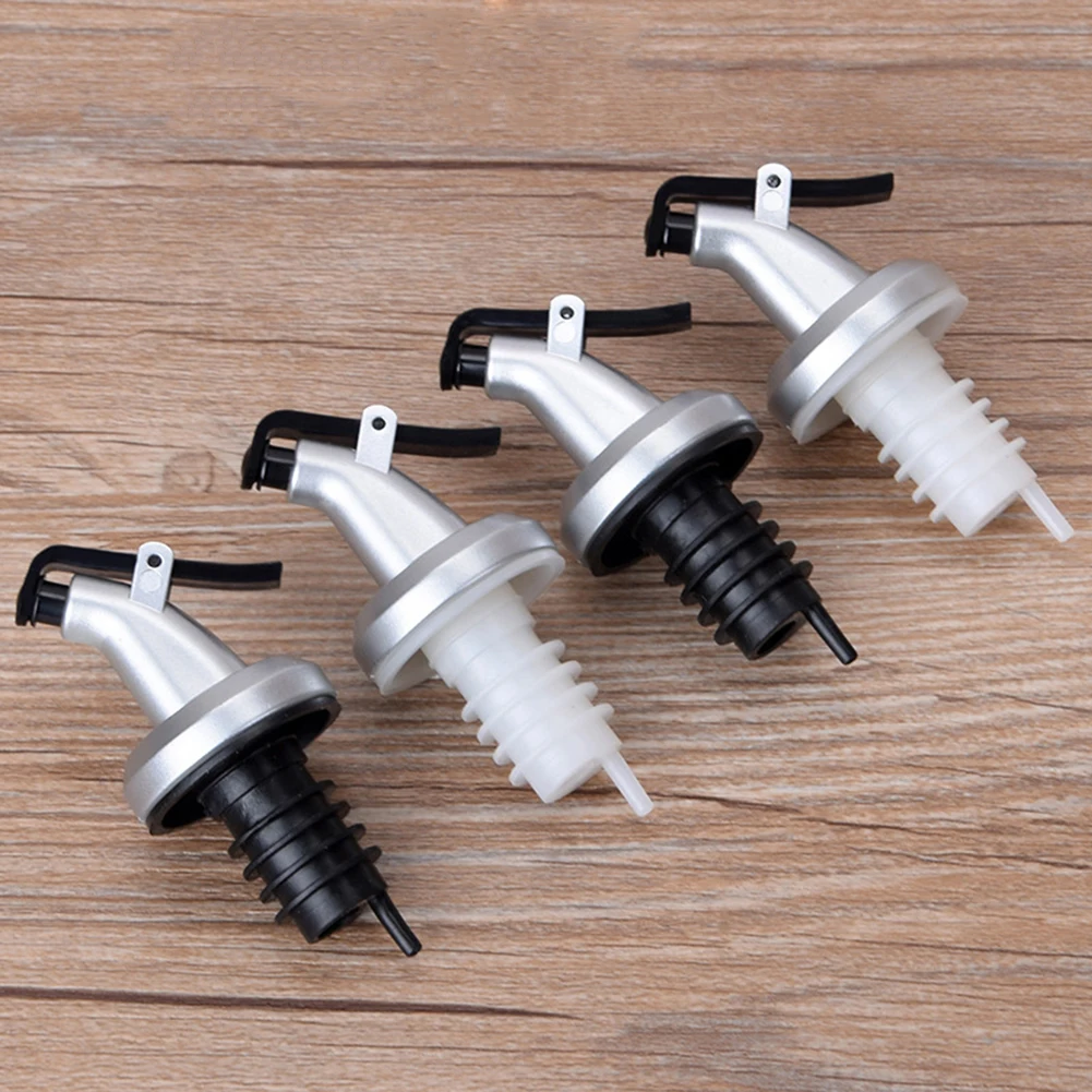 

Oil Wine Bottle Pourer Nozzle Soy Sauce Stopper Wine Olive Oil Cork Dispenser Mouth Home Bar Party Accessories