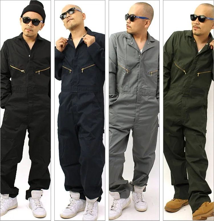 Men hip hop dancing coverall jumpsuit dancer hiphop pants 2016 summer fashion long-sleeved one piece overalls Plus Size S-XXL (5)