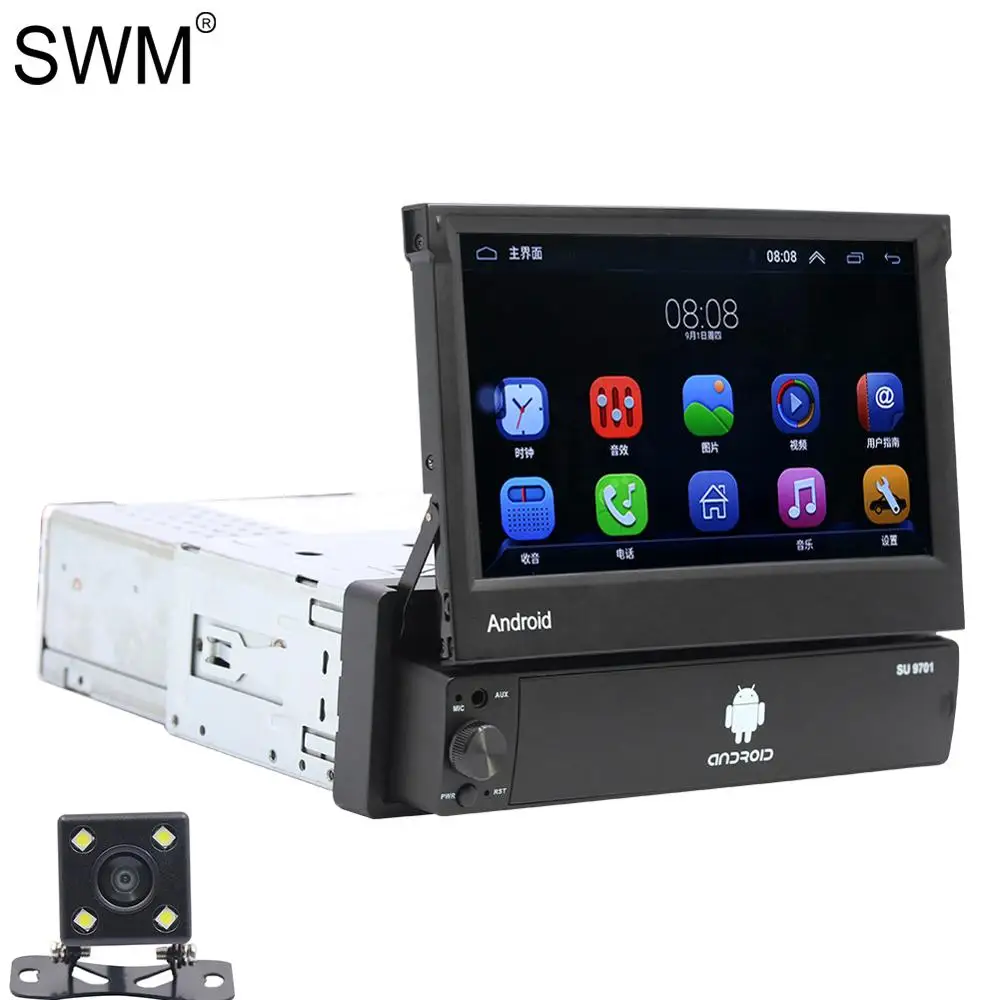 

Radio Car Stereo Android 7" 2 Din Autoestereo GPS Auto Radio Coche Samochodowe Reverse Camera Radios Para Auto Coche Radio 2din