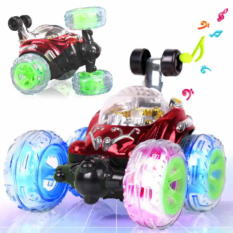 Music Tumbling Stunt Dump Truck Remote Control Car Off-Road Car Mould Electric Charging Automobile Race Toy Model Boy boys-bike : image Music Tumbling Stunt Dump Truck Remote Control Car Off-Road Car Mould Electric Charging Automobile Race Toy Model Boy boys-bike