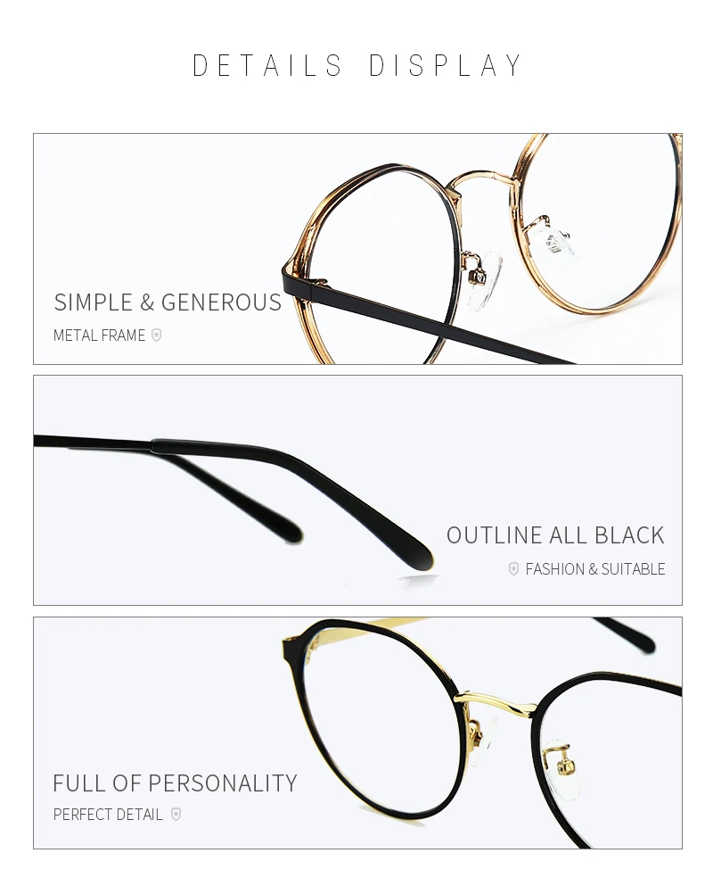 ZENOTTIC ретро очки Рамка Для женщин Оптические очки от близорукости рамка Винтаж прозрачный по рецепту, оправа для очков, BT3102