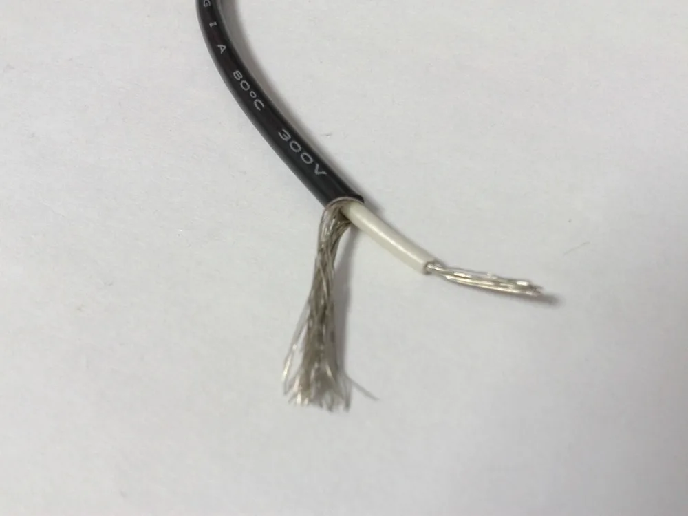 Кабель 22AWG 1 сердечник экран ПВХ кабель 300 в 25 м|cable 22awg|cable shieldshielded cable |