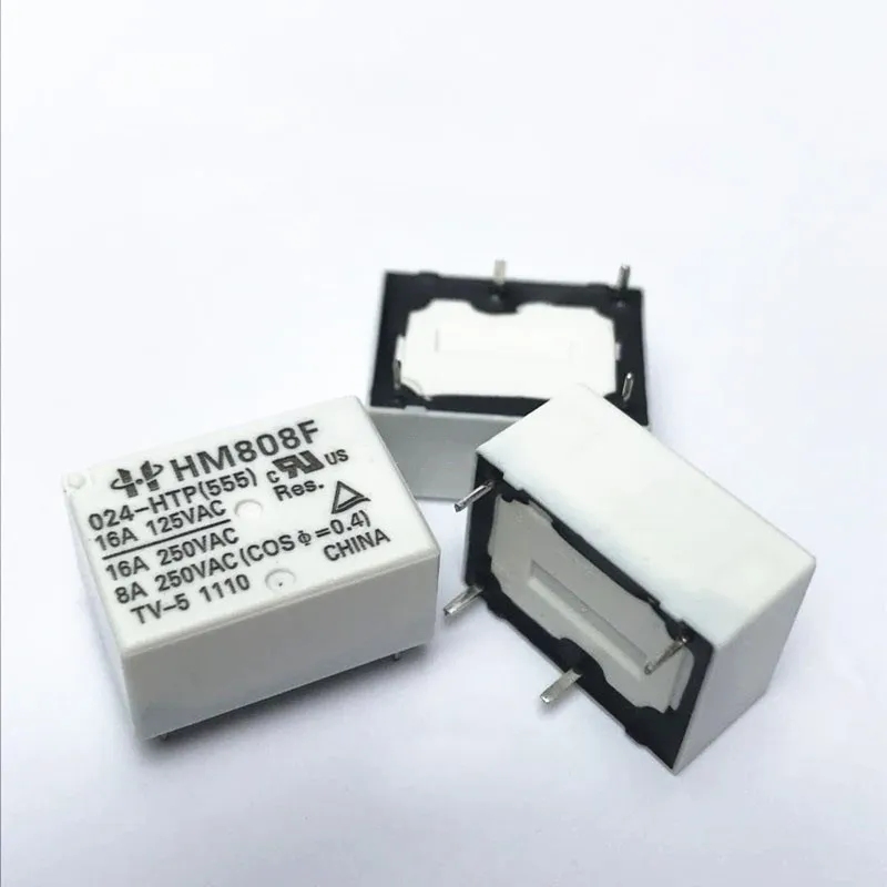 Новое реле HM808F 024 HTP 16A 250VAC 24В 24VDC DC24V 4PIN|Реле| |