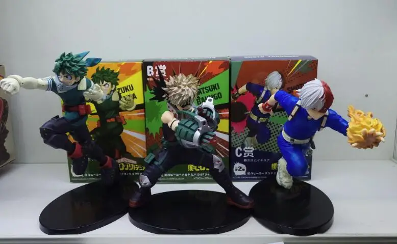 Аниме Мой герой Академия боку нет героев Katsuki Bakugo Izuku Middria Shoto Todorki модели