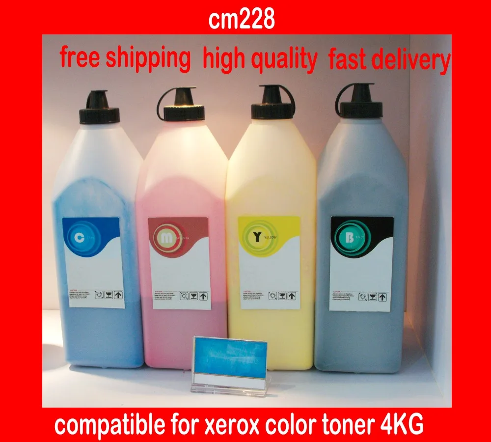 Compatible for Xerox cm228 Color Toner Powder 4KG Xerox c228 Color Toner Refill cm228/228 Cartridge Powder Laser Color Toner