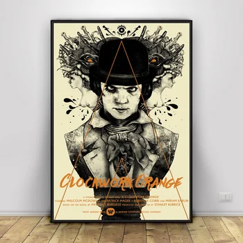 

A Clockwork Orange Art Silk Poster Home Decor 12x18 24x36inch