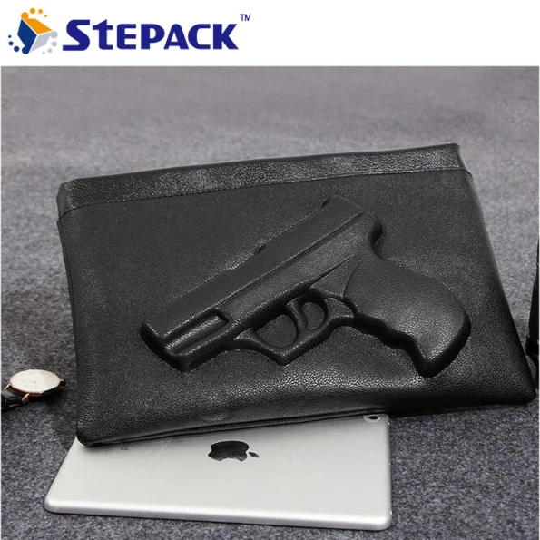 

2017 New Style Pistol Texture Modelling Package Popular in Europe and Female Shoulder Bag Envelope Aslant Handbag