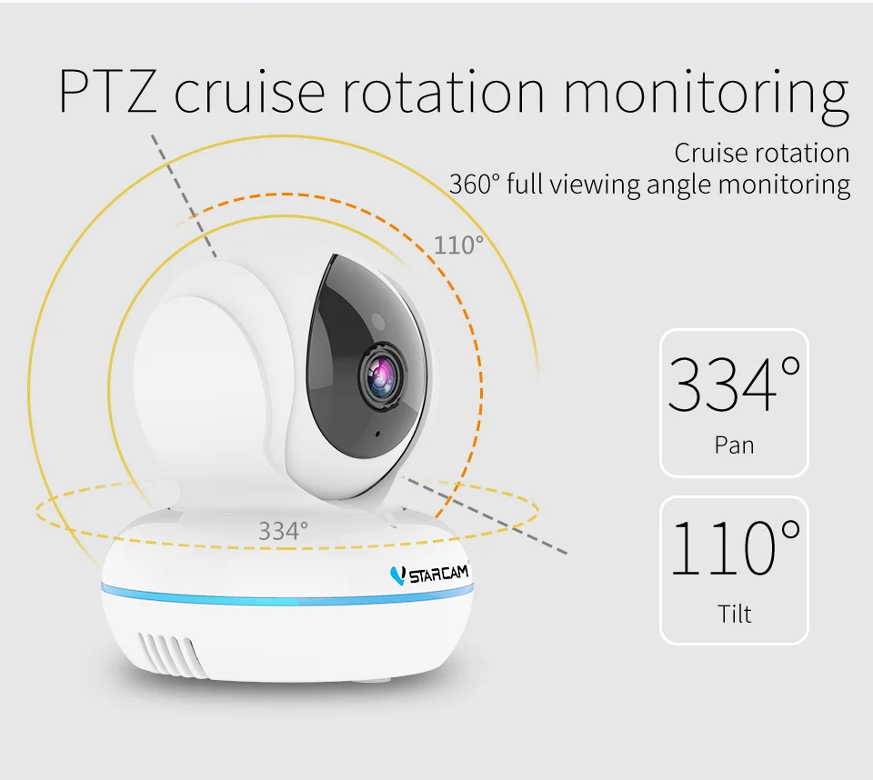 Vstarcam IP камера C22Q 4MP IP камера 2,4G/5G Wifi камера ИК ночного видения движения сигнализация видеонаблюдения камера безопасности H.265