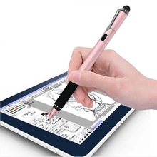 2 в 1 Высокоточный активный стилус для ipad для телефона Android планшет карандаш для iphone Рисование для Xiaomi для HUAWEI