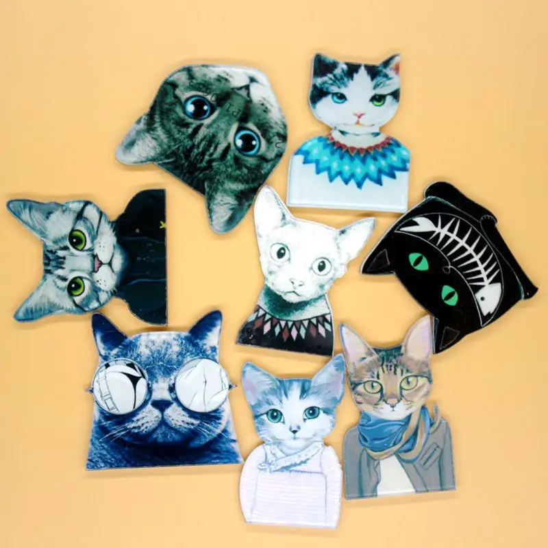 

brooch cat harajuku female harajuku acrylic badges brooches for women on the collar brooch badge acrylic badges