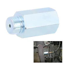 Novos Acessórios Do Carro de Aço Inoxidável M18x1.5 Extensor Spacer Articulações Conversor para Lambda O2 Sensor De Oxigênio/Hidrogênio/Decat