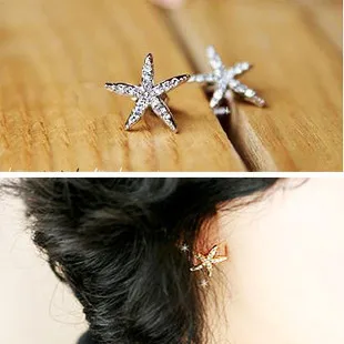 

2027 earring accessories brief elegant sweet full rhinestone stud earring female