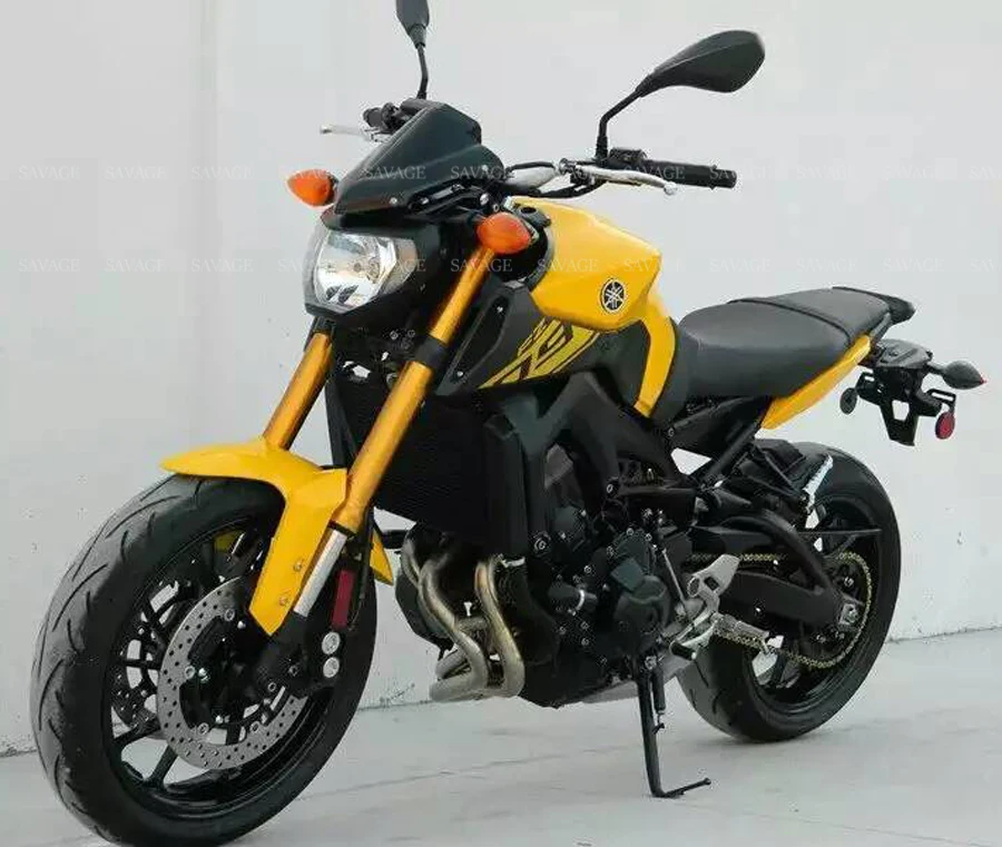 Ветровые стекла Pare-brise для YAMAHA MT09 FZ09 MT-09 FZ-09- 14 15 16 MT FZ 09 ветровые дефлекторы ветровое стекло