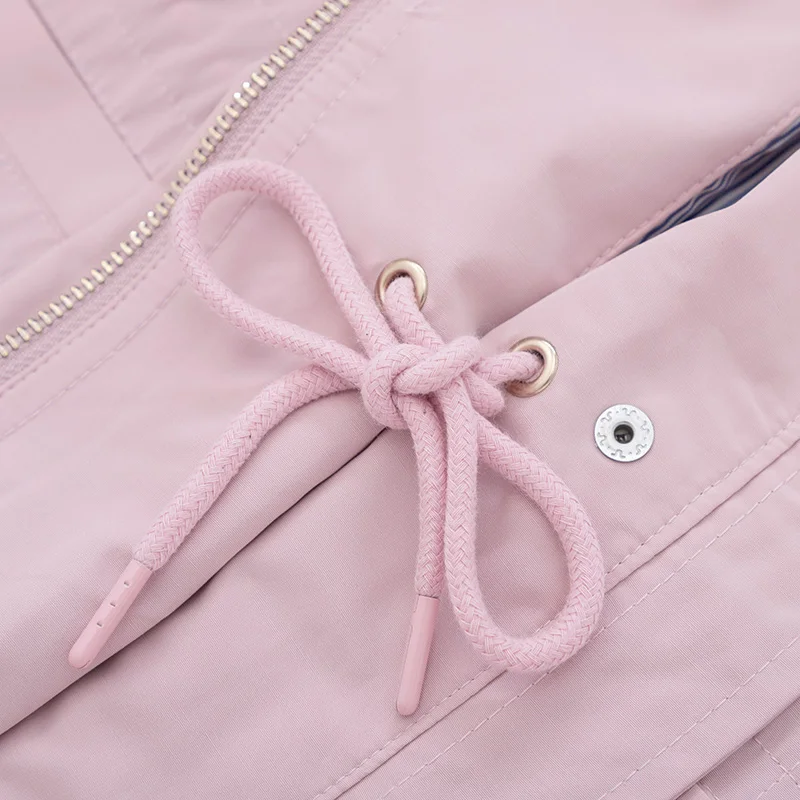 SEMIR Женская бейсбольная куртка большого размера с молнией воротник стойка косым
