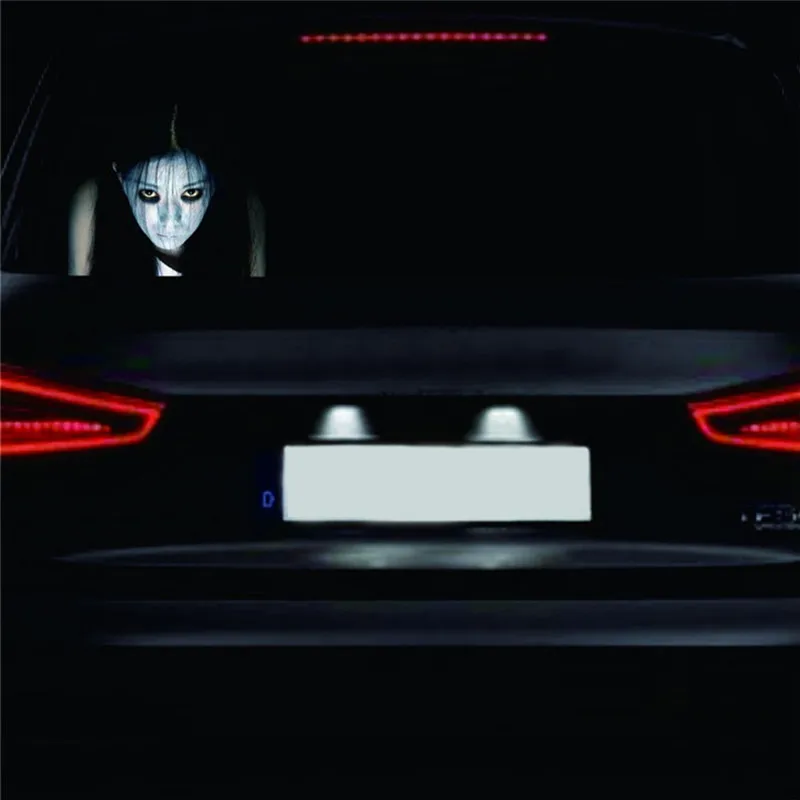 Car Rear Window Ghost Stickers 3D Sticker Reflective Auto for Audi A3 A4 B6 B8 Ford Focus 2 Passat B5 P30 | Автомобили и
