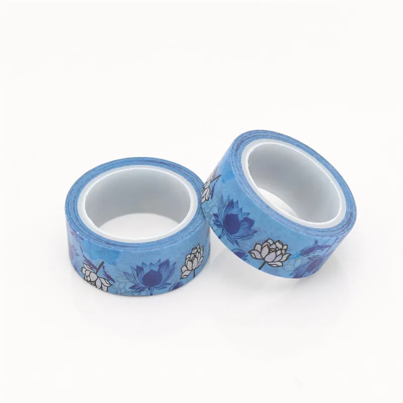 JBFISH Midsummer Lotus винтажная Цветочная фигурка лента для декорации Washi DIY планировщик