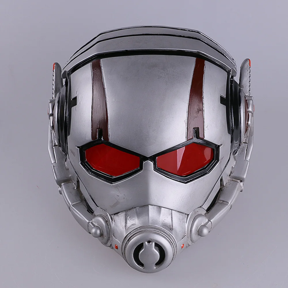 Человек-муравей Maschera Antman костюм Ресина человек-муравей Шлем ПВХ Косплей Maschera di тушь для Хэллоуина маска Бэтмен Железный человек Шлем