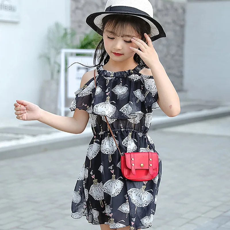 

New Dresses Girls Clothing Dresses For Girl Kids Clothes For Baby Girls Cute Dresses Cotton Brand For Children Clothing YCSD1804