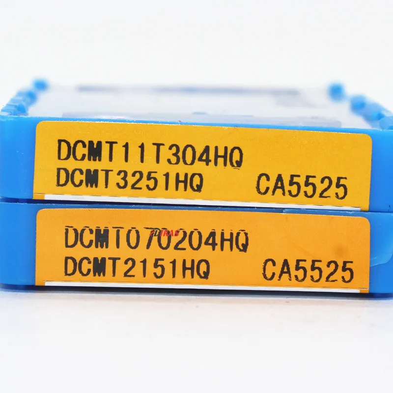 Внутренние токарные инструменты DCMT070204 DCMT11T304/08 HQ CA5525 твердосплавная вставка