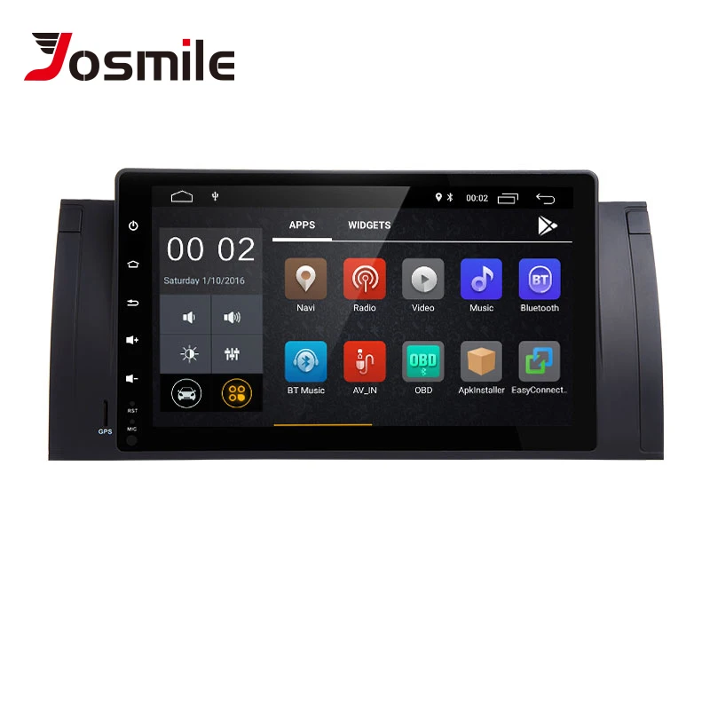 

Josmlie 1 Din Android 9.0 GPS Radio For BMW E39 BMW X5 E53 M5 Multimeida Navigation NO DVD Audio StereoIPS Touch ScreenHead Unit