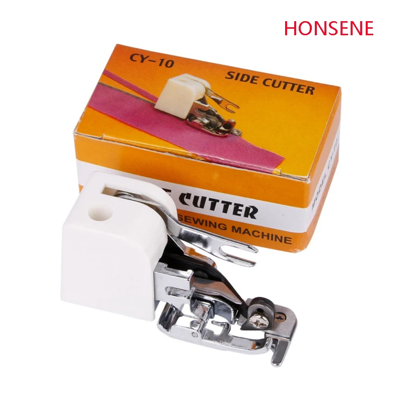 

Side Cutter Presser Foot Overlock Presser Feet For Sewing Machines Attachment Accessory for All Low Shank Singer Janome Brother
