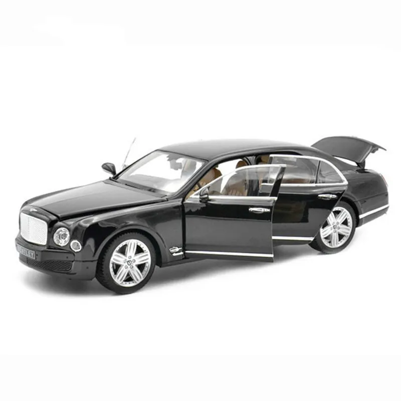 Моделирование 1:18 Bentley Mulsanne Limousine литая модель автомобиля коллекция игрушек модель автомобиля украшение подарок для детей