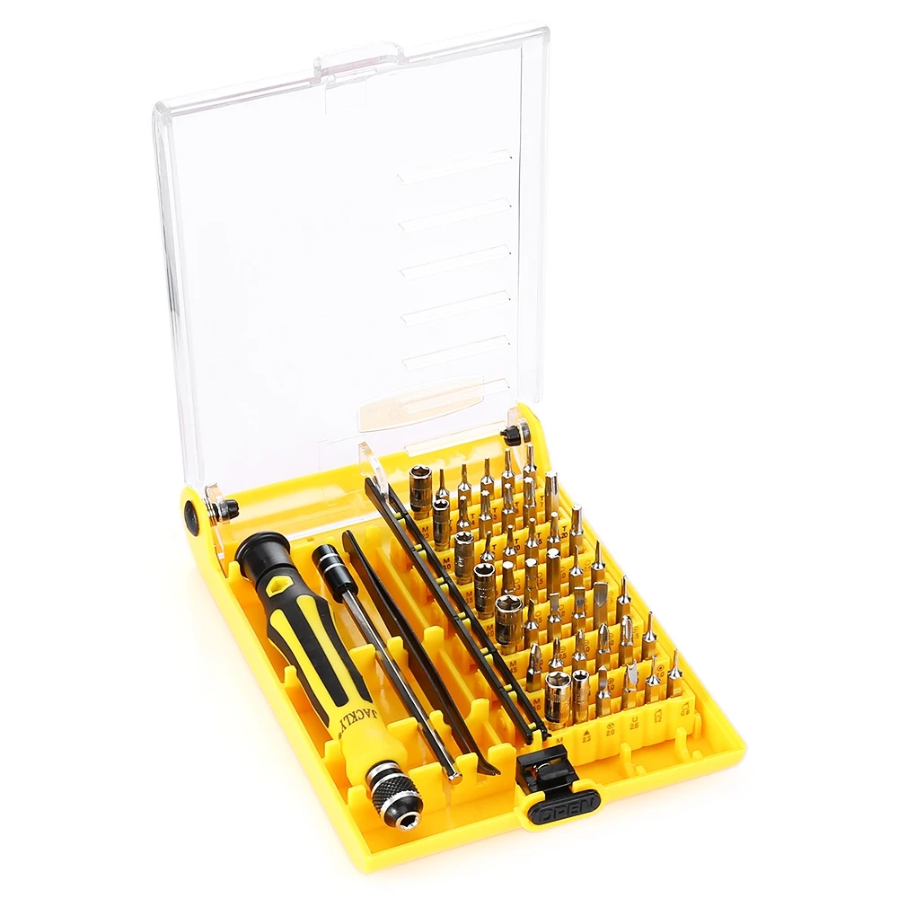 Professional 45 in 1 JK 6089 B Hardware Screw Driver Tool Kit Precise