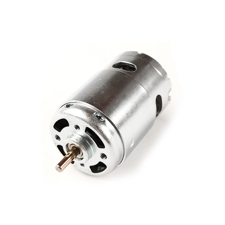 Nuevo DC 12 V-24 V Motor de Torque grande de alta potencia bajo ruido 775 Motor rodamientos de bolas dobles de baja velocidad 895 Motor de actualización Nuevo DC 12 V-24 V Motor de Torque grande de alta potencia bajo ruido 775 Motor rodamientos de bolas dobles de baja velocidad 895 Motor de actualización