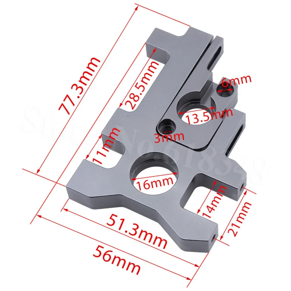 RC Car Motor Mount Holder Nitro Power Change Brushless Electric For 1/8